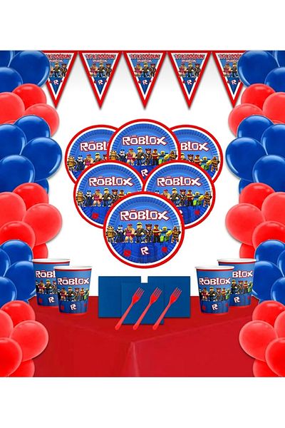 Roblox Roblok Character Birthday Set Set of 8