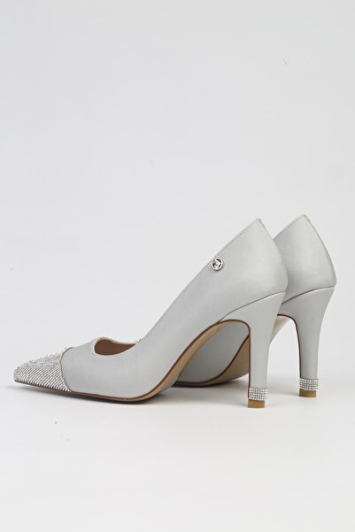 Pierre Cardin ®| PC-52616 - 3691 Gray-Women's Heeled Shoes