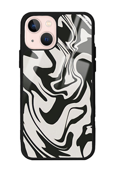 Spoyi iPhone 13 Triptrance Tasarımlı Glossy Telefon Kılıfı