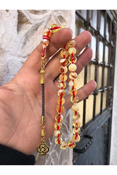 Sultan Telkari Küre Kesim Beyrut Damlası Kehribar Tesbih