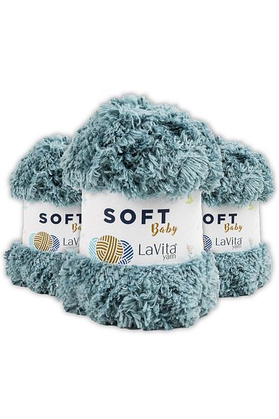 LaVita Yarn Μαλακό βελούδινο νήμα Amigurumi 3 Pack Πλεκτό στο χέρι νήμα Taka Yarn (6032-Arona) Taka Yarn