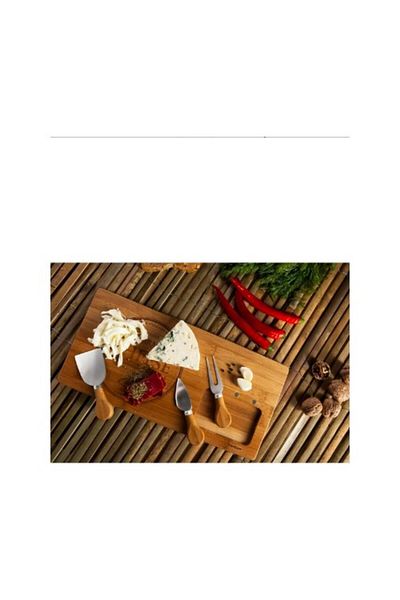 fiza Bamboo Presentation Cheese Board 4 Pieces