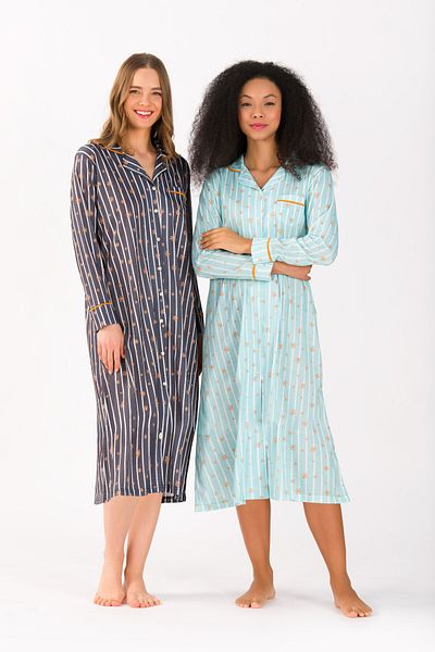 Yeni İnci Viscose Women's Nightgown