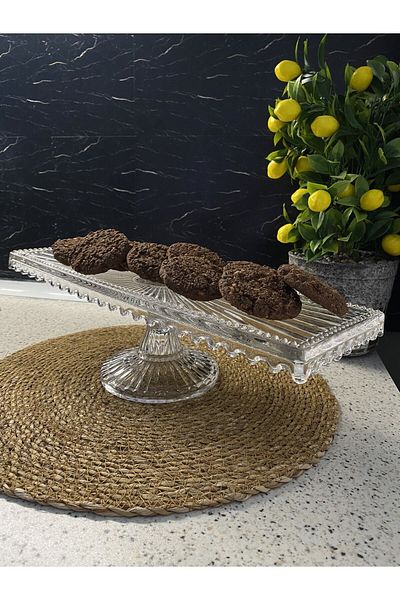 Multiamo Glass Drop Batom Cake Stand