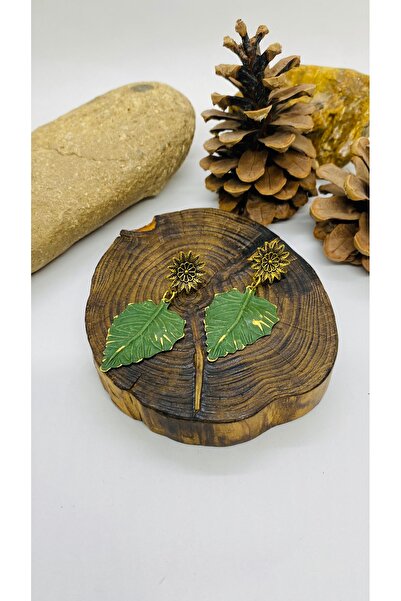 Porsuk Alternatif أقراط نسائية بلاتينا بتصميم يدوي