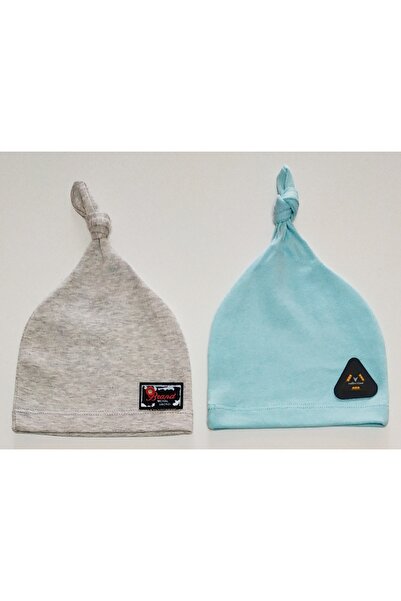 babymarkt Armalı Esnek Örme 2'li Penye Kukuletalı Bebek Bere