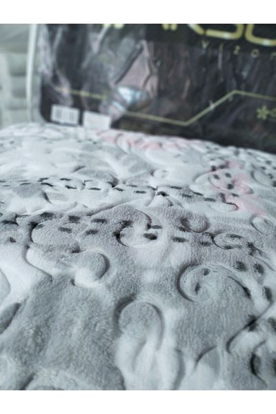 AKSU SINGLE PERSON EMBOS MINK BLANKET ANTIBACTERY