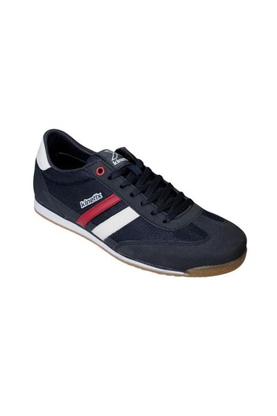 Kinetix KINETIX Black Striped Thin Non-Slip Rubber Sole Sports Indoor Shoes