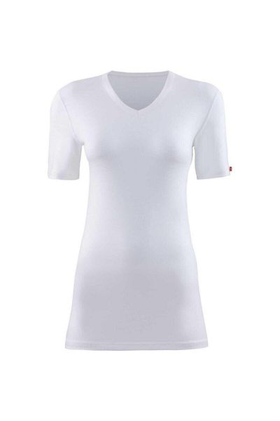 Blackspade 1263 Unisex Λευκό V-λαιμόκοψη κοντό μανίκι Θερμικό