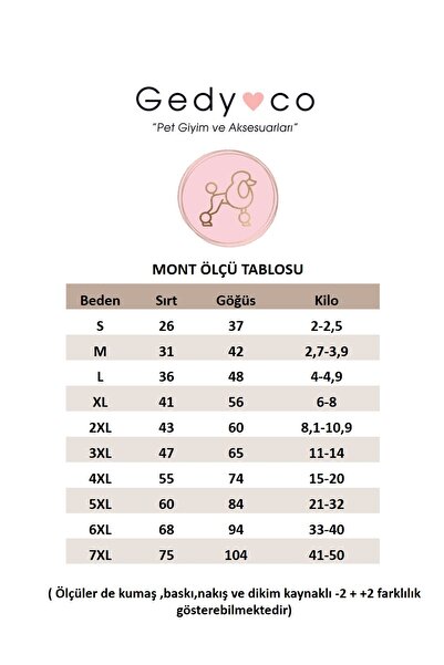 GedyCo Shiny Mocha Kalın Peluşlu Küçük Irk Köpek Montu