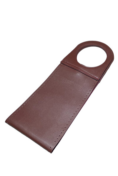 Genel Markalar Dikilebilir Deri Askılı Gövde 17x85 cm – El Yapımı Çantalar İçin Suni Deri Hazır Parça