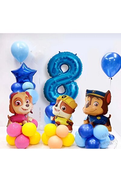 MFM Σετ μπαλόνι με αλουμινόχαρτο 8 ετών 100 cm