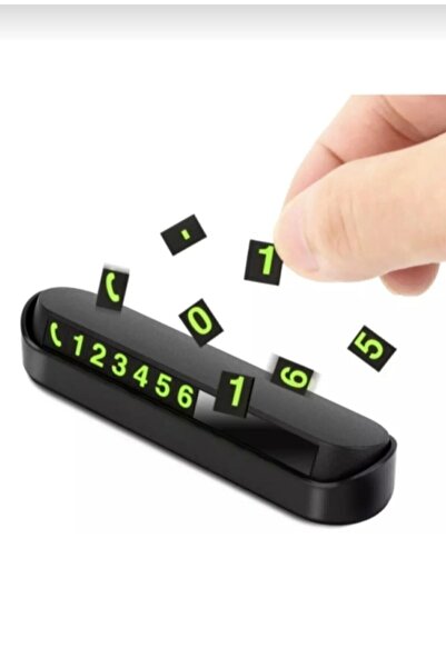 Genel Markalar Fosforlu Açılır Kapanabilir Numaratör Ön Torpido Üstü Telefon ...