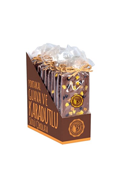 Bolçi çikolata Sütlü Meyveli (PORTAKAL-GUAVA-KARADUT) Tablet 60gr