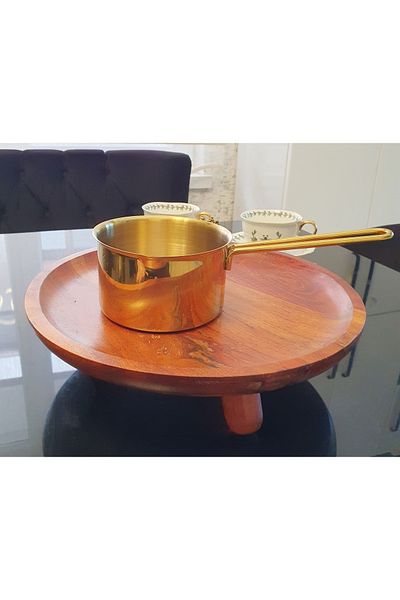 LOVYCO Gold Stainless Steel Caterola Milk Bowl and Sauce Bowl 14 Cm