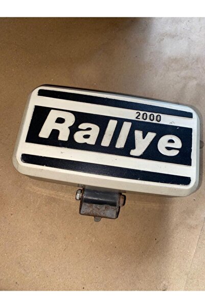 Halogen RALLY 2000 SİS LAMBASI DİKDÖRTGEN KAPAKLI ESKİ ÜRETİM ETİKETÇİLERE ÖZEL