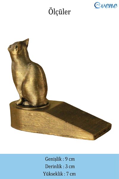 Evene Door Stopper Gold Antique Color Decorative Door Holder Stopper Model 2