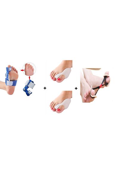 başarı ortopedi Foot Big Toe Bone Protrusion Regulator Bunion Exercise Elastic Set