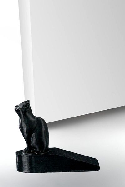 Evene Door Stopper Black Color Decorative Door Holder Stopper Model 2