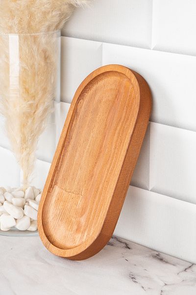 DNS HOME Wooden Stand, Oil Pot Stand, Coffee Presentation Stand, Soap Dish Stand, Wooden Presentation Holder Wooden Presentation Stand