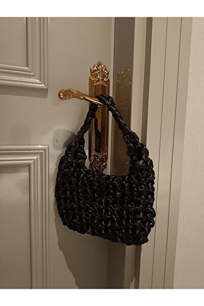 BEYBACO ÖZEL KOLEKSİYON ÇITÇITLI ÖRME EL ÇANTASI