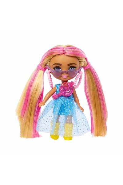 Barbie Extra Mini Minis Bebek Çeşitleri HLN44 - Esmer Sarı Saçlı