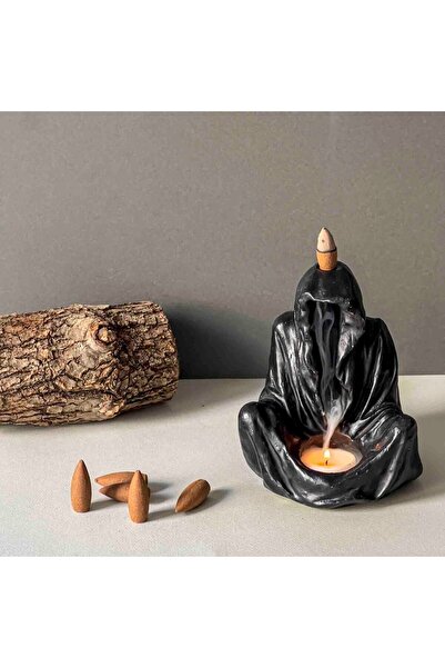 Lara Karma Seramik Tozu El Boyaması Nazgül Geri Akış Tütsülük