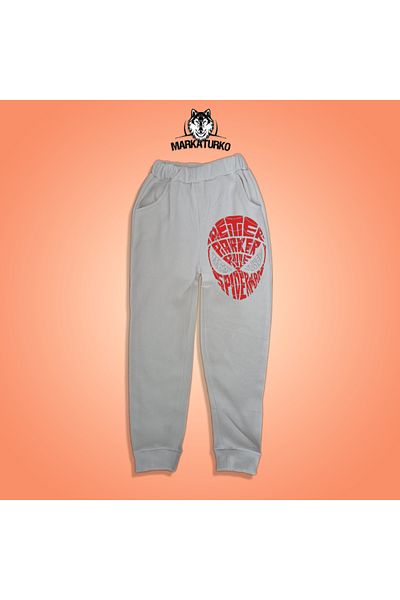 MarkaTurko Spider man printed unisex Παιδική φόρμα από βαμβακερή ειδική σχεδίαση 606-B6