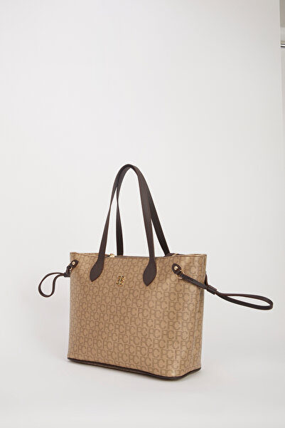 Pierre Cardin Χρυσή γυναικεία τσάντα ώμου 05PO24Y1761