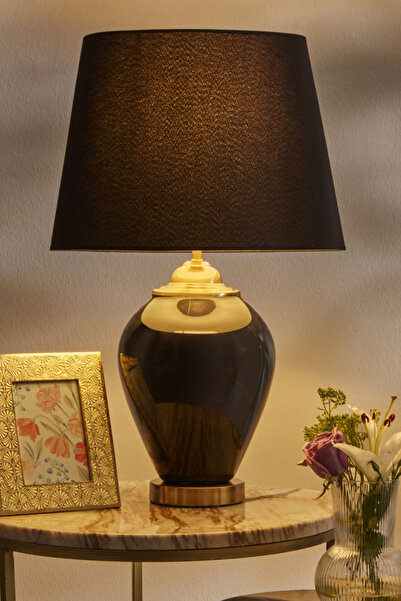 Karaca Home Venüs Abajur Antrasit