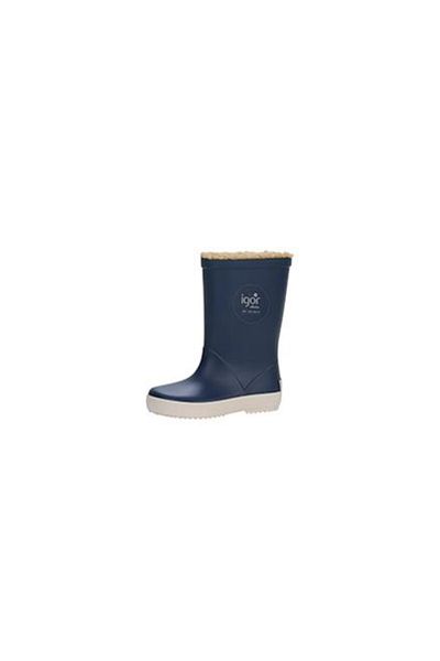 IGOR Παιδικές γούνινες μπότες βροχής W10207 Splash Nautico Borreguito