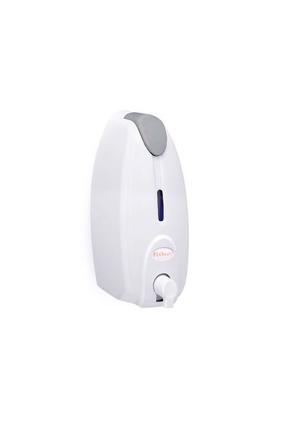 Flora Foam Soap Dispenser Practical with Lid and Container 500 ML White