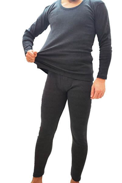 ATİLLA İÇ GİYİM Şardonlu Içlik Takım Alt-üst Indigo