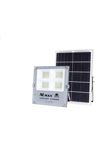 Vmax V.Max Uzaktan Kumandalı Suya Dayanıklı Güneş Enerjili Solar Projektör 400 Watt