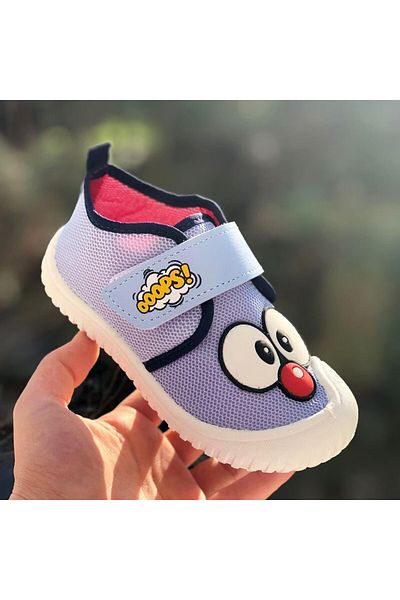 Pandalina Papuci Copii Creșă Acasa Scoala Pantofi Velcro Lenjerie Anti-Alunecare Pantofi Creseta