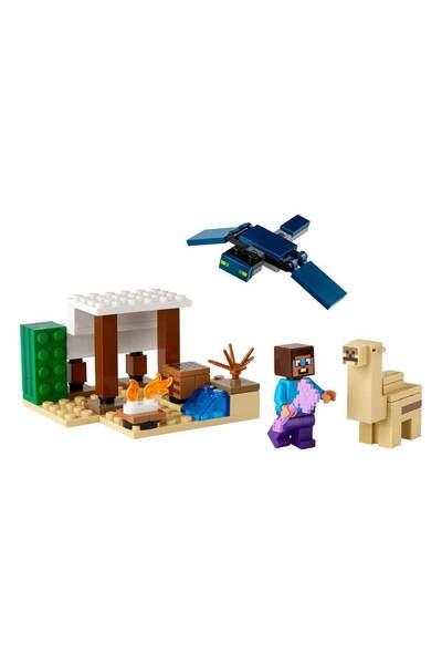 LEGO ® Minecraft® Steve'in Çöl Keşfi 21251 - 6 Yaş ve Üzeri Macera Oyunları Yedi Çocuk için