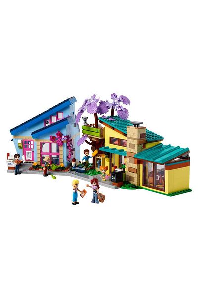 LEGO ® Friends Olly and Paisley's Family Houses 42620 - 5 Minifigures for Kids Age 7 and up