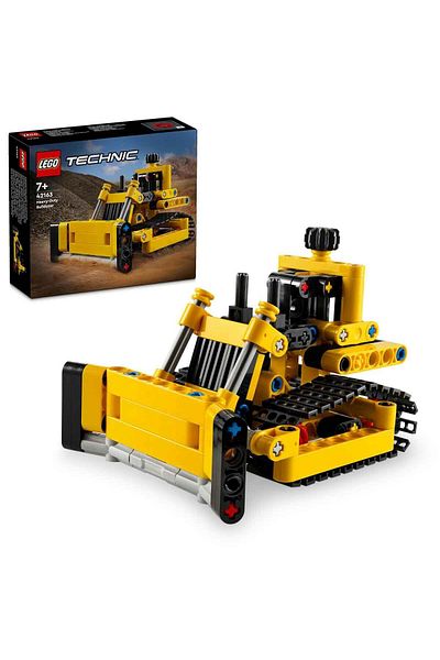 LEGO ® Technic Heavy Work Bulldozer 42163 - 7 Years Old and Up Includes Construction Vehicle for Kids