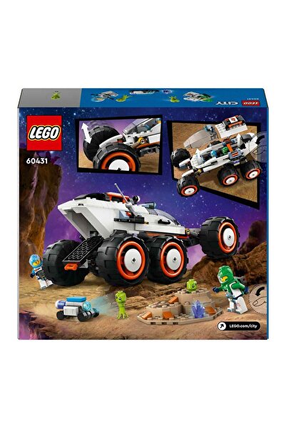LEGO ® City Uzay Keşif Robotu ve Uzaylı Canlı 60431 - 6 Yaş ve Üzeri Çocuklar için 2 Astronot