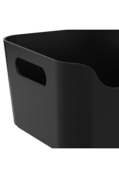 IKEA UPPDATERA Anthracite 24x17 cm Box