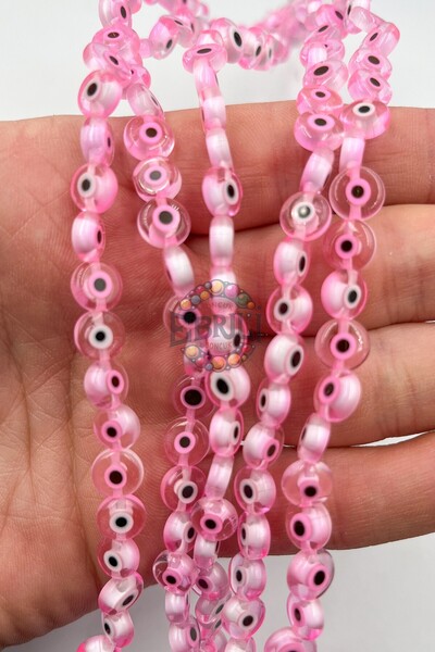 Ebruli Boncuk Mărgele din sticlă de 8 mm pentru bijuterii, accesorii pentru c...