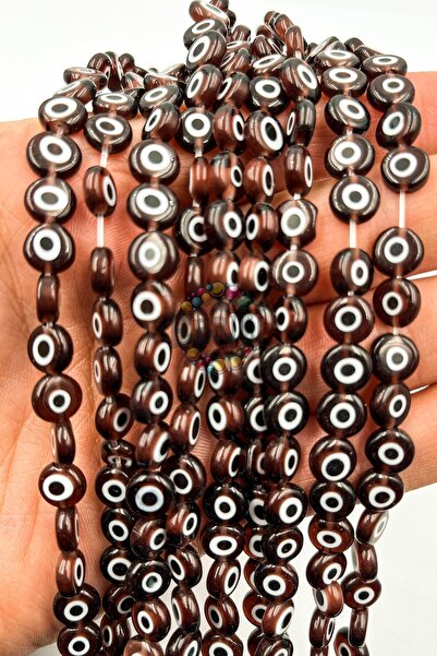 Ebruli Boncuk Χάντρες από γυαλί 8 χιλιοστών για κοσμήματα, αξεσουάρ κατασκευή...