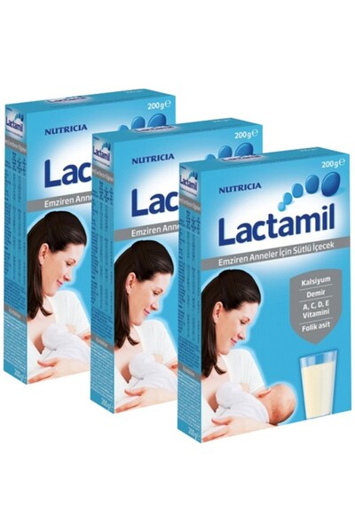 Aptamil Lactamil Emziren Anneler Için Sütlü Içecek 200 Gr X 3 Adet