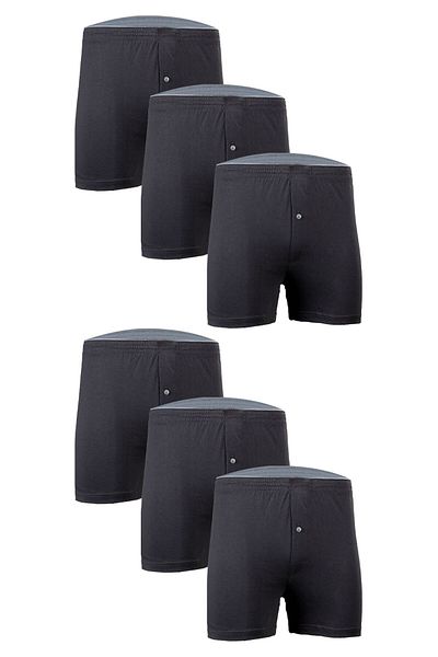 UygunHep 6-Piece Men's Comfortable Combed Cotton Boxers