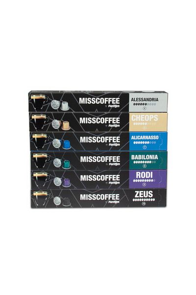 Fantom Misscoffee 6 Different Experience Box Compatible with Nespresso System