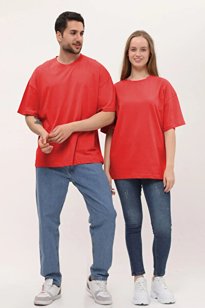 FATELLA Tricou unisex cu mânecă scurtă, combinație de bază pentru Ziua Îndrăg...