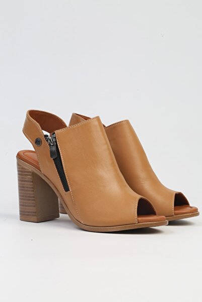 Pierre Cardin ® | PC-7228 - 3807 Taba - Дамски обувки с висок ток