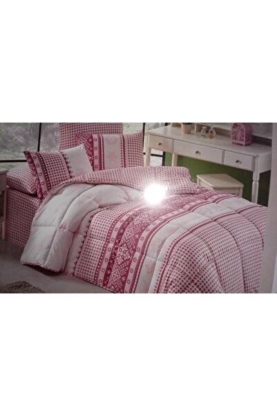 Kristal Light Rnf. Markız Bordo Uyku Seti Çift Kişilik