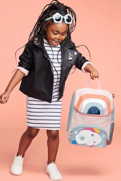 Skip Hop Spark Style Large Kids Backpack Rainbow