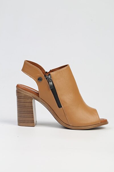 Pierre Cardin ® | PC-7228 - 3807 Taba - Дамски обувки с висок ток